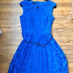 Metaphor Blue Lace Dress